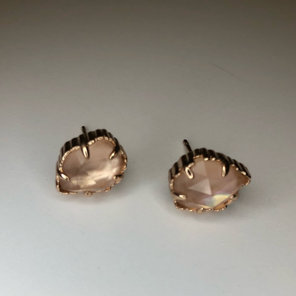 Rose Gold Kendra Scott Tessa Stud Earrings